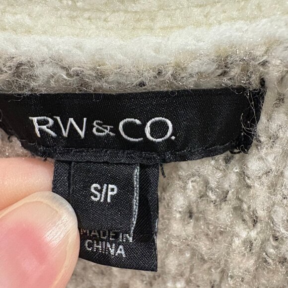 RW Long Sleeve (Long) Open Cardigan Sweater - Picture 3 of 4